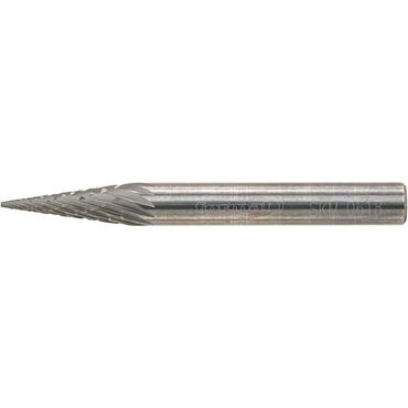 Hartmetall-Stiftfräse, Spitzkegelform Verzahnung C Typ 2560
